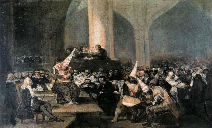 The Inquisition Tribunal, Francisco Jose de Goya